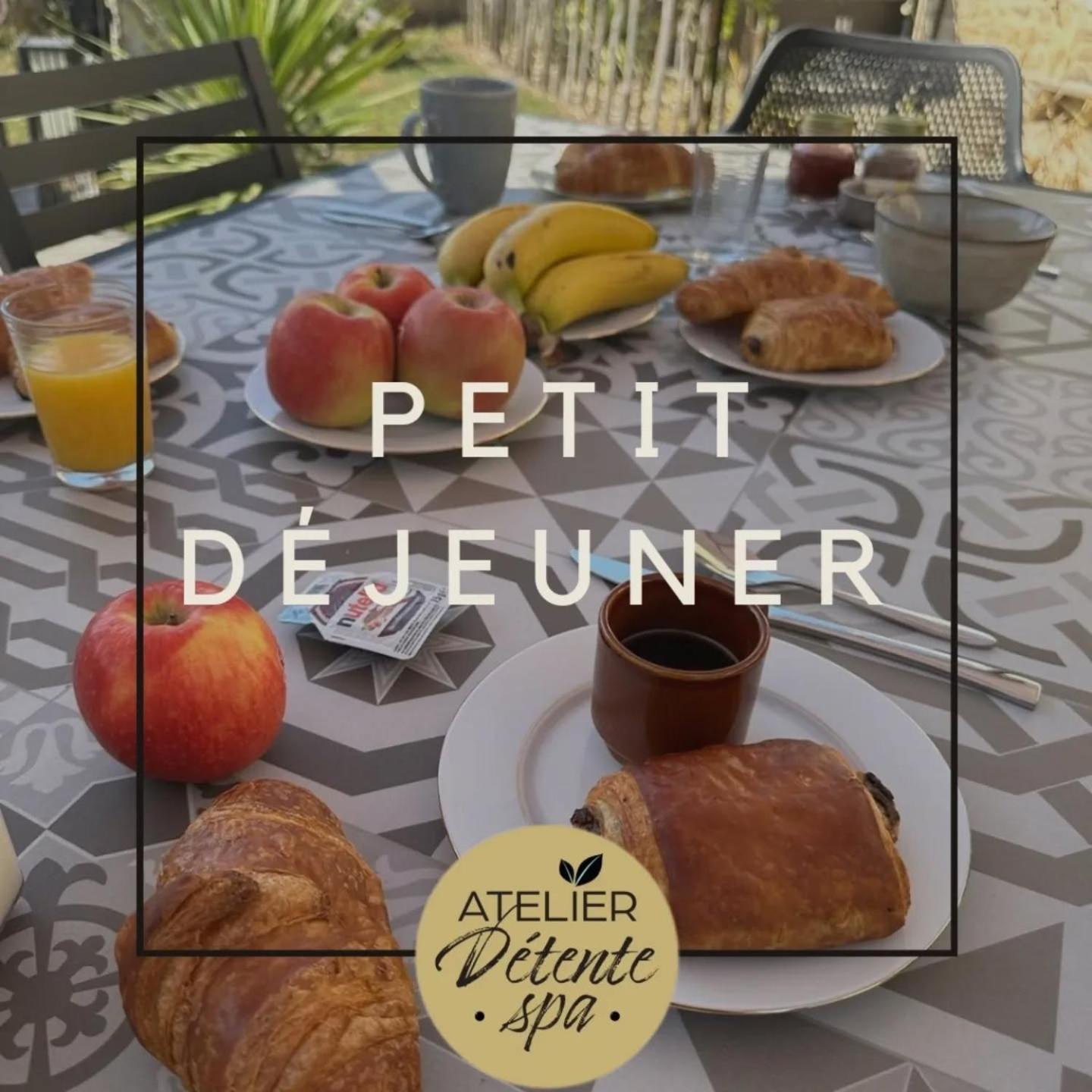 L'Atelier Detente Et Spa Caudrot Bagian luar foto